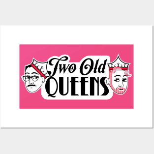 Two Old Queens Logo Posters and Art